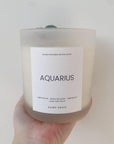 Aquarius Candle