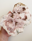 Medium Pink Amethyst Slab w Stand 002