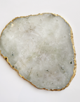 White Agate Slice 001