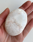 Large Scolecite Palm Stones  |  Intuitively Chosen