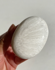 Large Scolecite Palm Stones  |  Intuitively Chosen