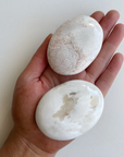 Large Scolecite Palm Stones  |  Intuitively Chosen