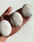 Medium Scolecite Palm Stones  |  Intuitively Chosen