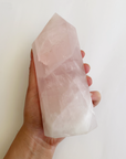 XL Rose Quartz Tower 011