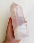 XL Rose Quartz Tower 011